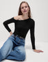 Marks & Spencer "Cotton Rich Asymmetric Top"